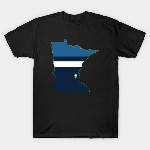 Minnesota Basketball T-Shirt by doctorheadly